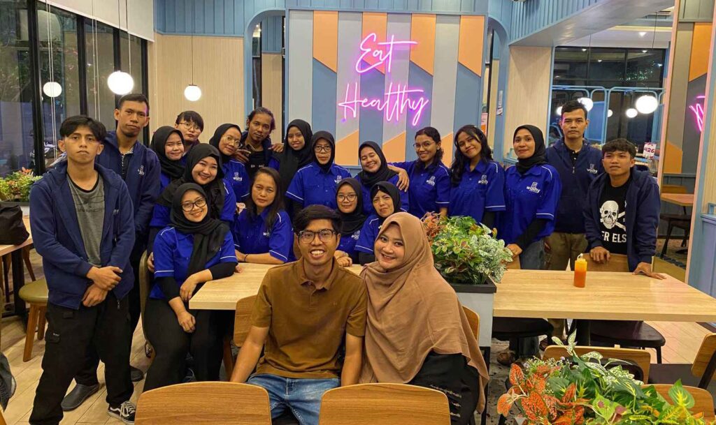 team washy laundry pamulang